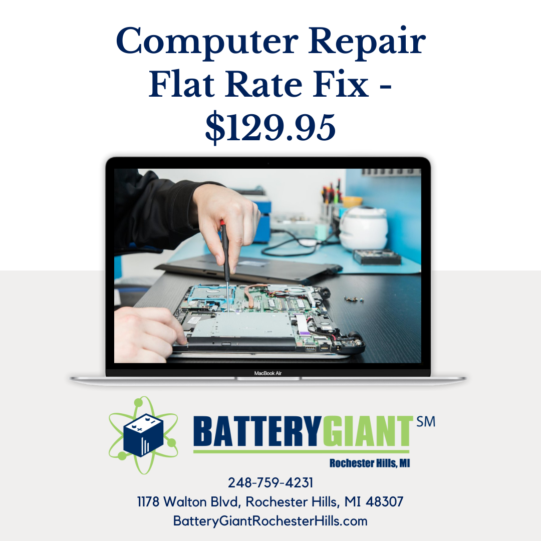 Computer repair promotion