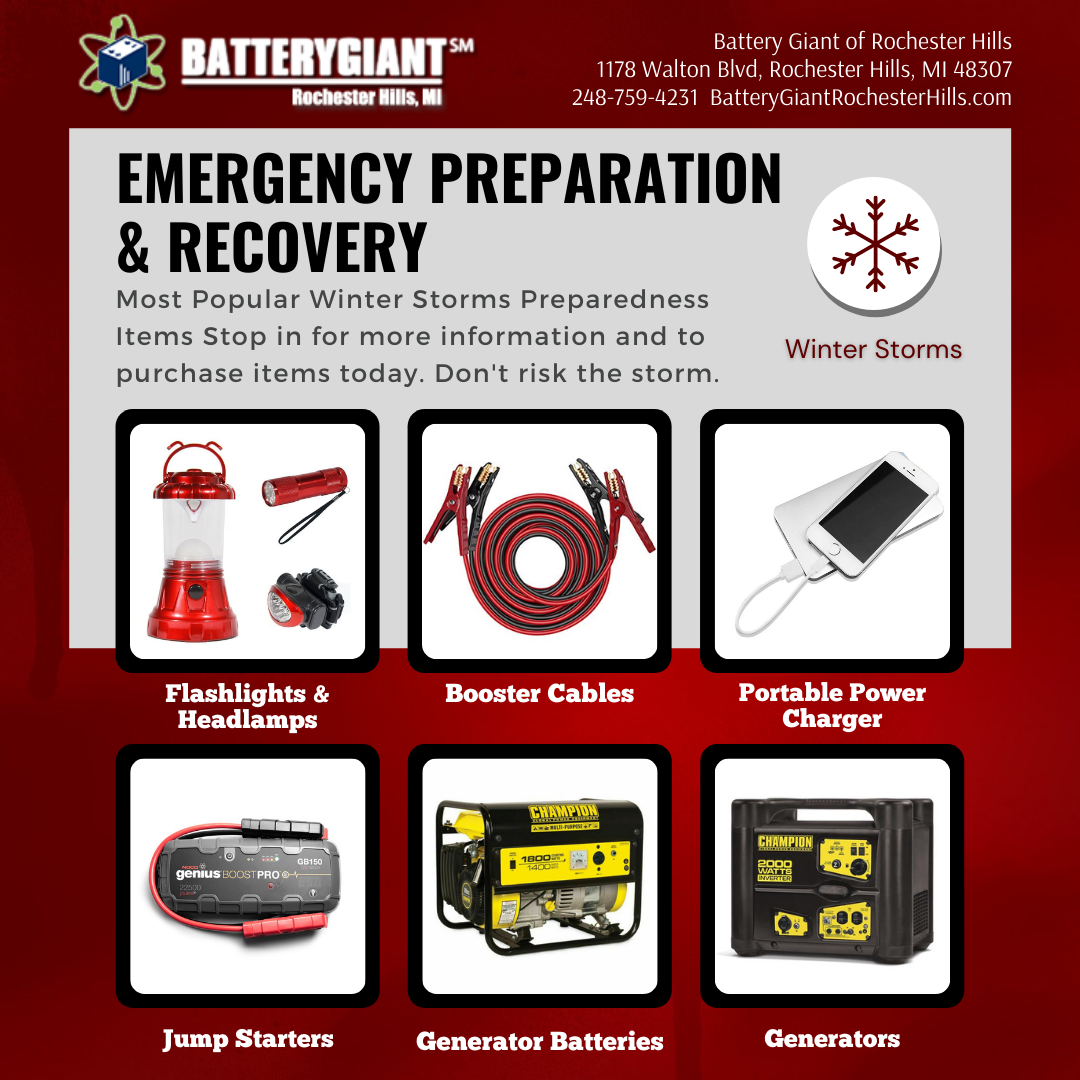BG Winter Storm Items