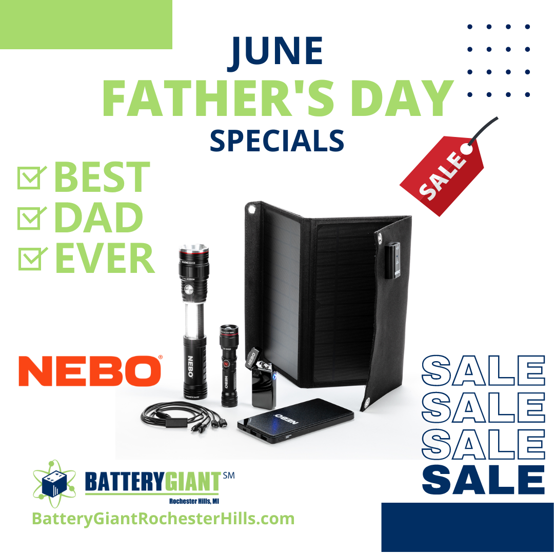 NEBO Father's Day Sale