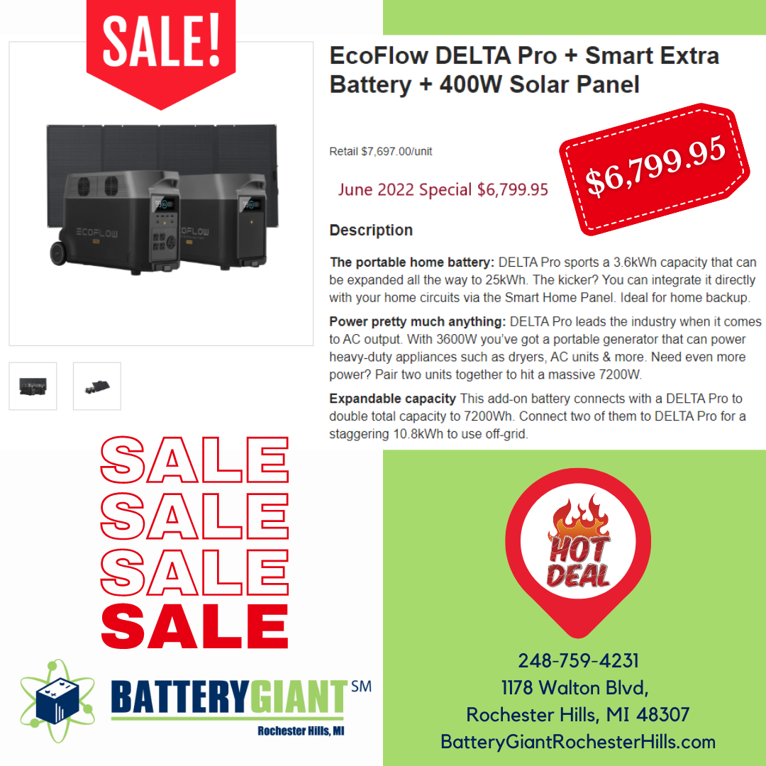 EcoFlow DELTA Pro Plus XB Solar June BGRH